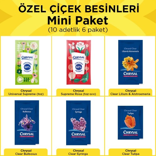 ÖZEL ÇİÇEK BESİNLERİ - Mini Paket