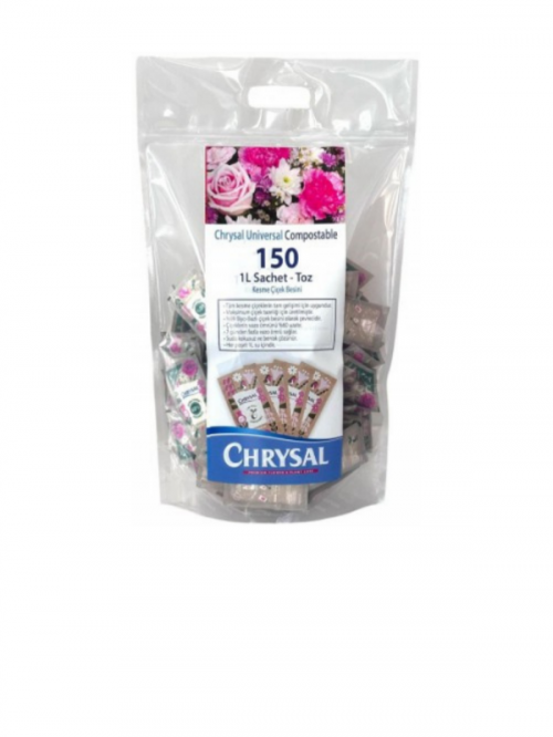 Chrysal Universal Compostable sachet 1L '150'li Paket'